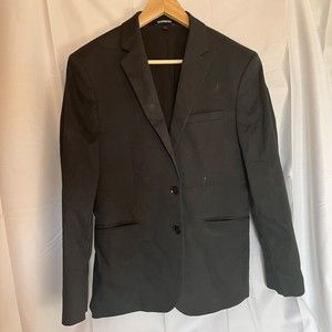 Express Mens Size XS Black Slim Blazer Suit Jacket‎